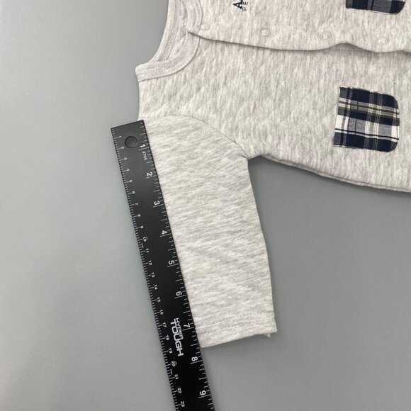 Perry Ellis America Jacket Lightweight Quilted Snap Gray 3 Month New - Picture 10 of 12